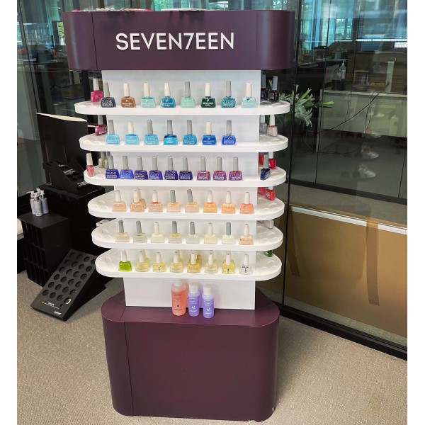Seven7een Cosmetics nail polish stand Έπιπλα Βιτρίνες